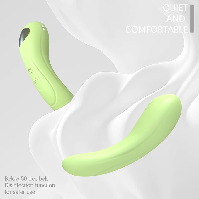 Warming Lactation Massager for Breastfeeding 3-in-1 Nursing Baby Pump Mom Breast,Soft Breast Massager Rapid Heating Relieve Ducts Clog,Mastitis,Engorgement and Pain,Increase Milk Flow (Green)