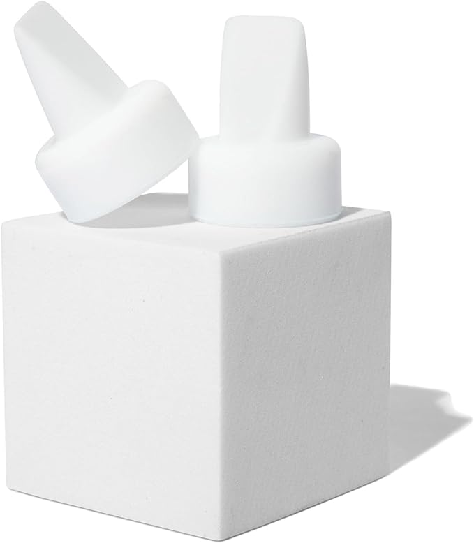 Motif Medical Replacement Breast Pump Valve For Motif Duo Breast Pump - Easy-To-Attach Breast Pump Duckbill Valves - Portable Motif Duo Pump Parts (2 Valves Included)