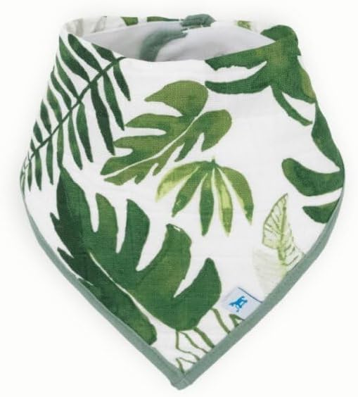 Little Unicorn Cotton Muslin with Fleece Bandana Bib