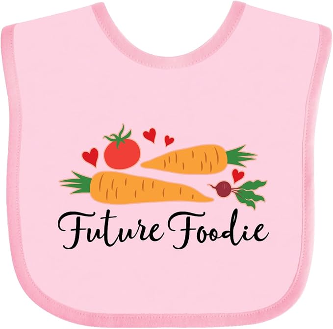 inktastic Future Foodie Cute Vegetable Baby Bib