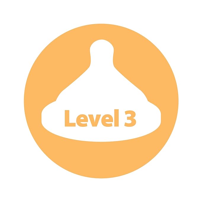 Dr. Brown's Anti-Colic Options+ Wide-Neck Sippy Bottle Starter Kit, 9oz/270mL, with Level 3 Medium-Fast Flow Nipple and Soft 100% Silicone Sippy Spout, Blue, BPA Free, 6m+