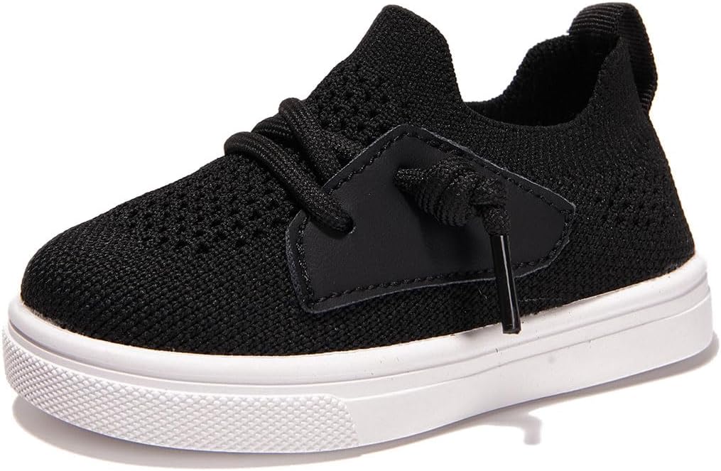 Newsonet Baby Shoes Boys Girls First Walking Breathable Non Slip Walker Sneakers Soft Sole 6 9 12 18 20 24 Months