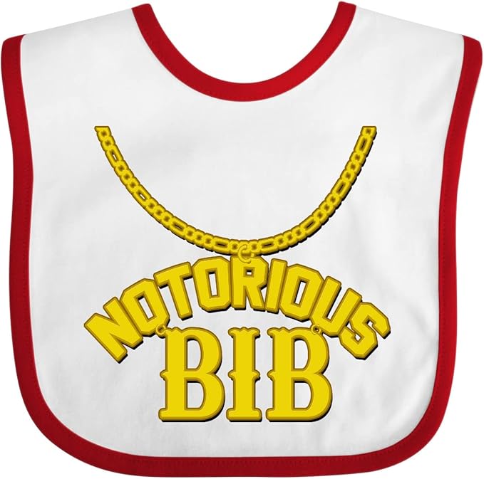 inktastic Notorious Bib Baby Bib