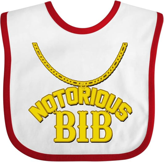 inktastic Notorious Bib Baby Bib