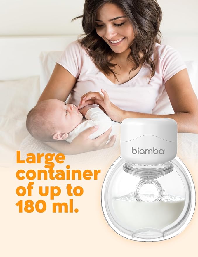 Pump Up Portable Breast Pump Hands Free - Wireless in-Bra Wearable Breast Milk Extractor, Smart Modes & Suction Levels, Extended Battery Life, Ultra Quiet Motor, 180mL Capacity, Single Pack