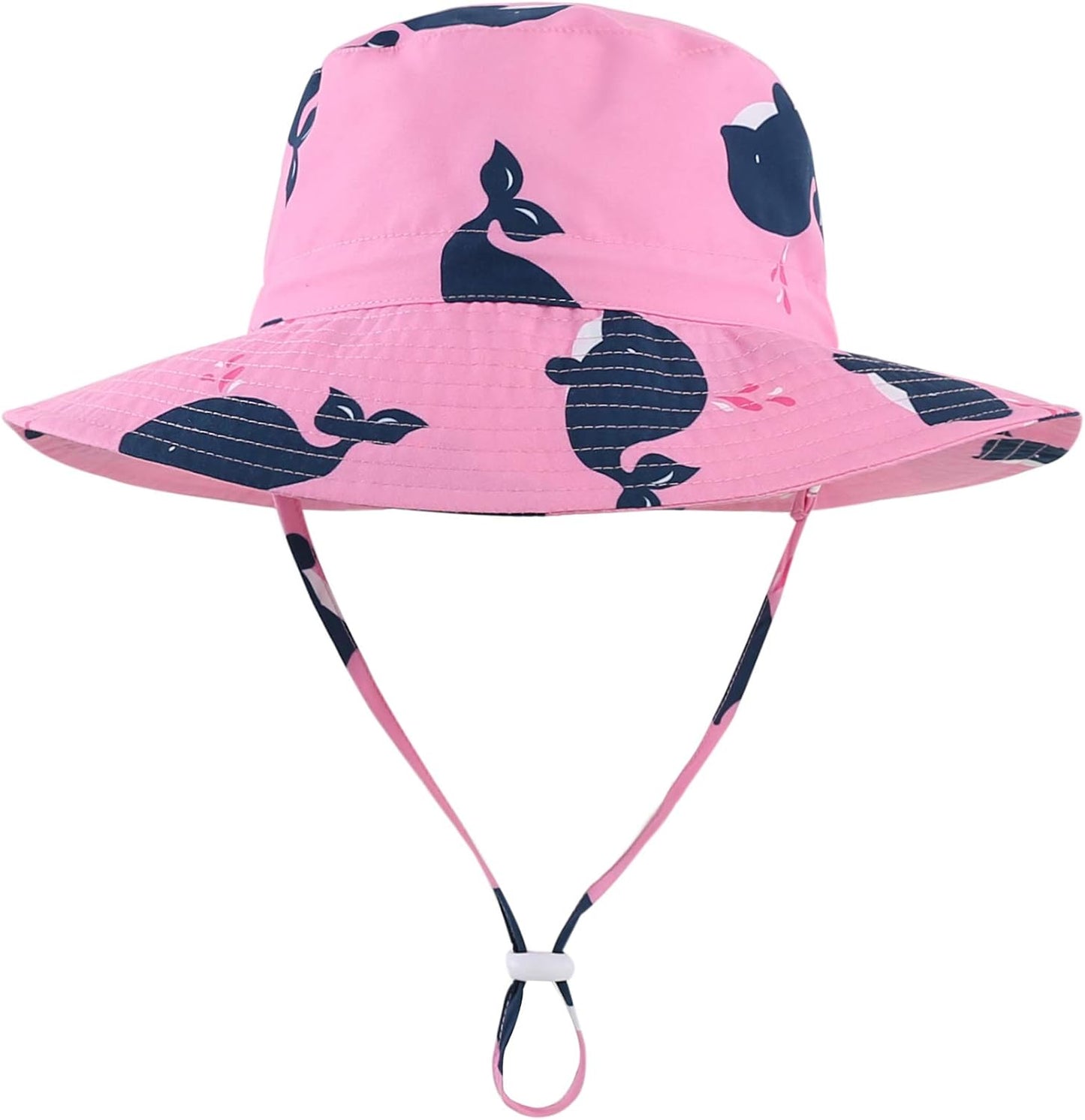 Home Prefer UPF50+ Wide Brim Sun Hat Boys Girls Sun Protection Hat Zoo Beach Swim Safari Bucket Hat for Baby Toddler Kid