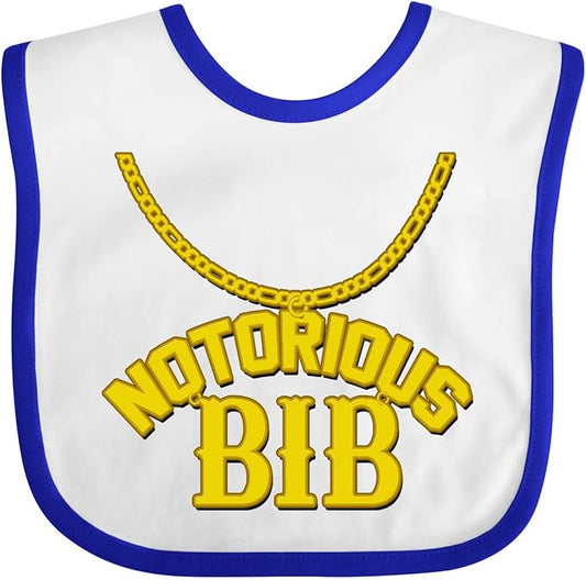 inktastic Notorious Bib Baby Bib