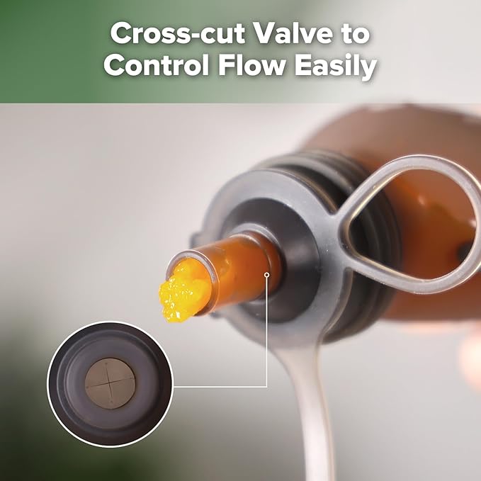 haakaa Happii Bear Silicone Goody Pouch Combo,Reusable Baby Food Pouches for Homemade Organic Purees, Juices, Smoothies, and Yogurt - Perfect for Toddlers and Kids - 2 Pack, 6oz+9oz