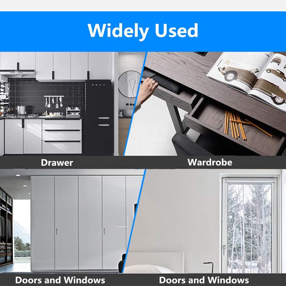 2 Packs Keyed Hasp Locks Twist Knob Keyed Locking Hasp for Small Doors, Cabinets and More,Stainless Steel Steel, Hasp Lock Catch Latch Safety Lock Door Lock with Keys (3inch, Bliack)