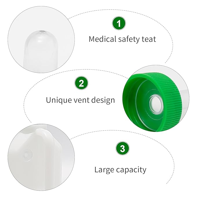 850ML Animal Feeding Bottle with 5 Nipples Lamb Nursing Bottle Feeding Goat Milk Bottle Calf Milk Feeder Bottle for Sheep Lambs Piglets