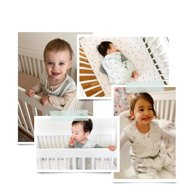 Tealbee Dreamsuit Toddler Sleep Sack with Feet – Walker Sleep Bag with Legs, Rayon made from Bamboo, Summer 0.8 TOG, 2-Way Zipper, 2T-3T - Croissant