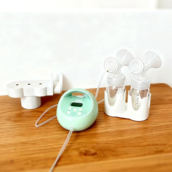 for Spectra S2 Bottle Holder, Portable Detachable Compatible with Spectra S2 Accessories, Dual Organizer with Hose Management