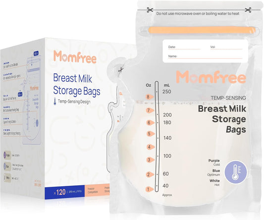Fast Freeze & Thaw Breast Milk Bags-60PCS
