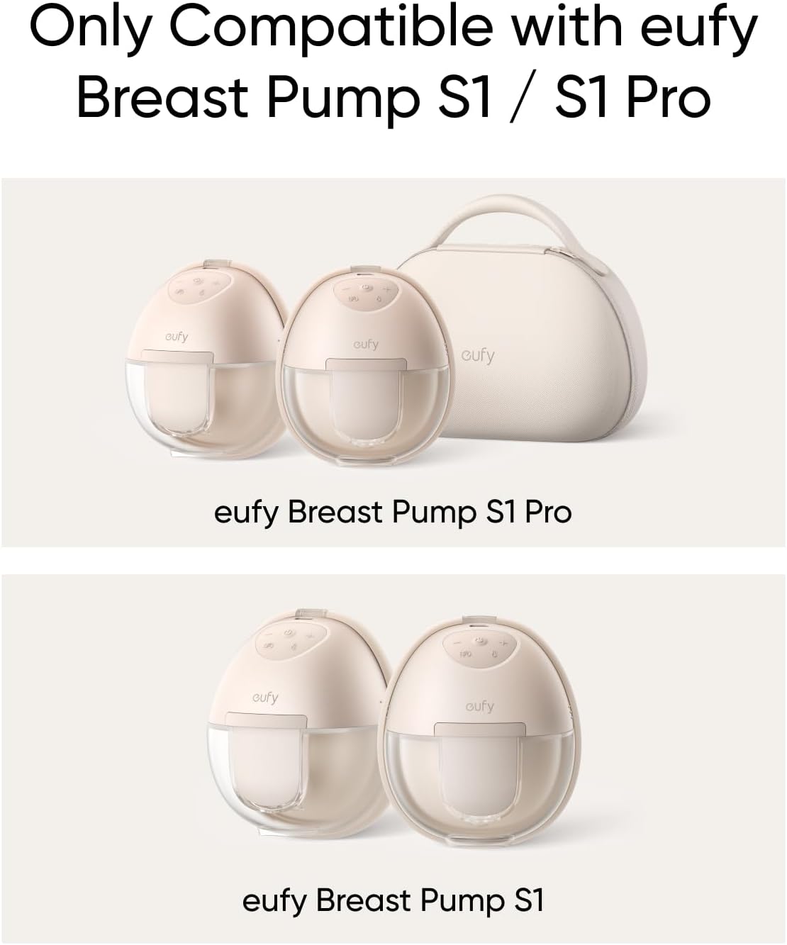 eufy Original Magnet Charging Cable for Wearable Breast Pump S1/S1 Pro, Hands-Free, Fast Magnetic Charging, Spare or Replacement Use, Compatible with Breast Pump Only (Not for Charging Case)