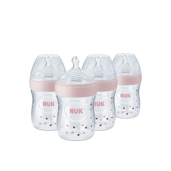NUK Simply Natural Baby Bottle with SafeTemp