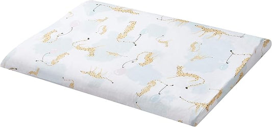 Nest Designs Toddler Pillow with Bamboo Viscose Pillowcase - Stars White, Medium (Jersey)