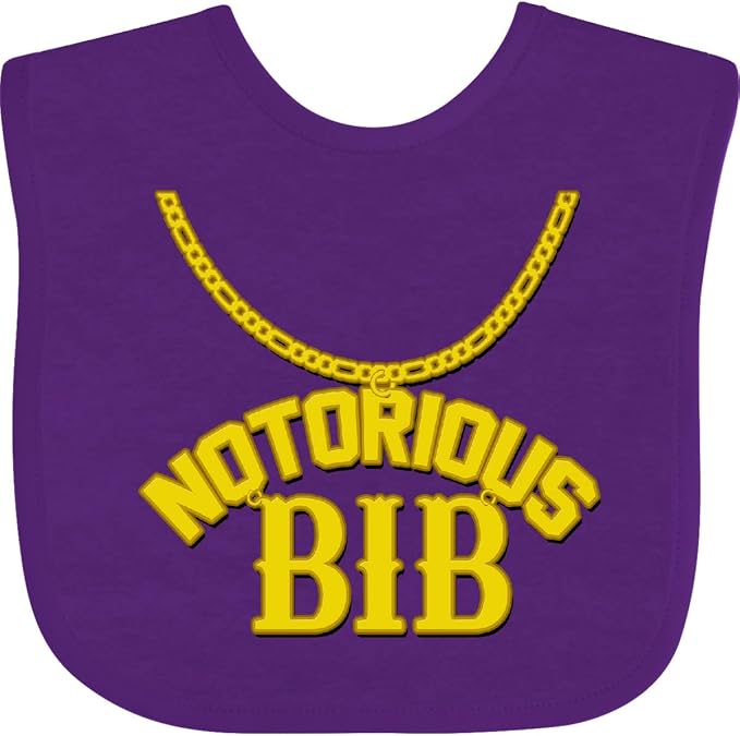 inktastic Notorious Bib Baby Bib