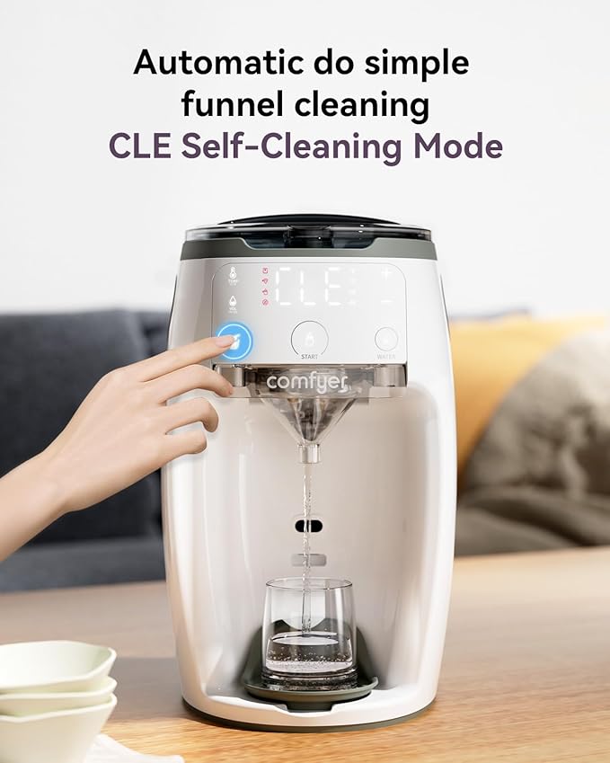 Instant Formula Maker comfyer, Customizable and Automatic Formula Dispenser Machine with Accurate Temperature Control for Baby, Automatic Powder Blending for All Brands of Bottle and Formula