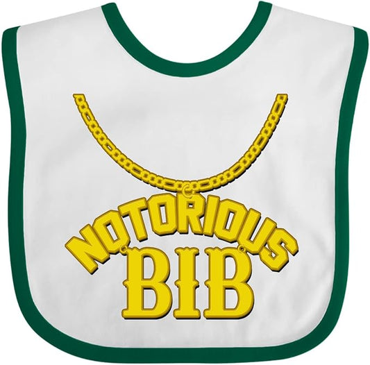inktastic Notorious Bib Baby Bib