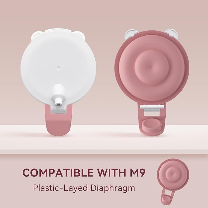 Replacement Pump Parts Compatible with Momcozy M9 Pump Parts Include 4PCS Duckbill Valves & 4PCS Diaphragms for momcozy m9 Replacement Parts (8PCS)