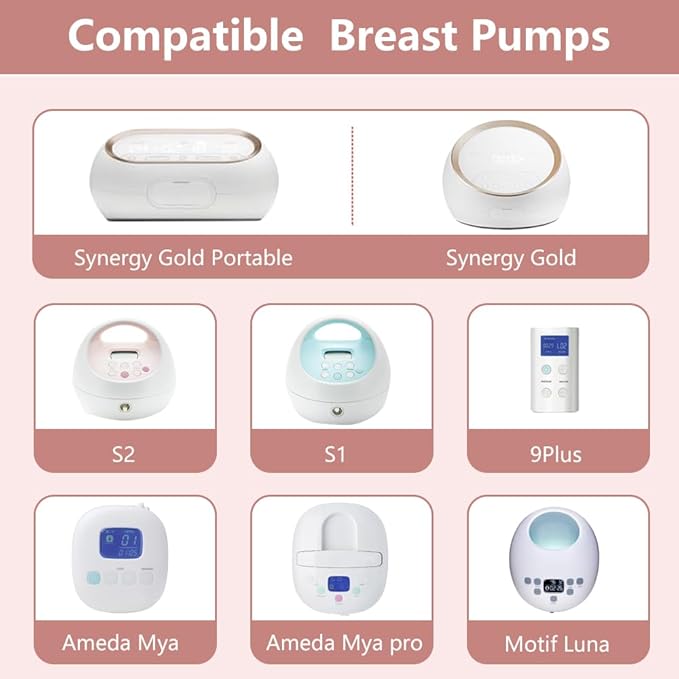 2pcs 21mm Flanges Compatible with Spectra S2 S1 9 Plus Ameda MYA Motif Luna Cimilre Breastpumps, Replacement to Spectra Pump Parts Spectra Flange, for Spectra Pump Parts and Spectra Shield