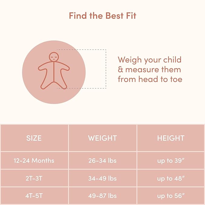 SleepingBaby Flying Squirrel Toddler Pajamas with Practical Zipper for Quick Diaper Changes and Travel Comfort - Heather Grey - 2-3T