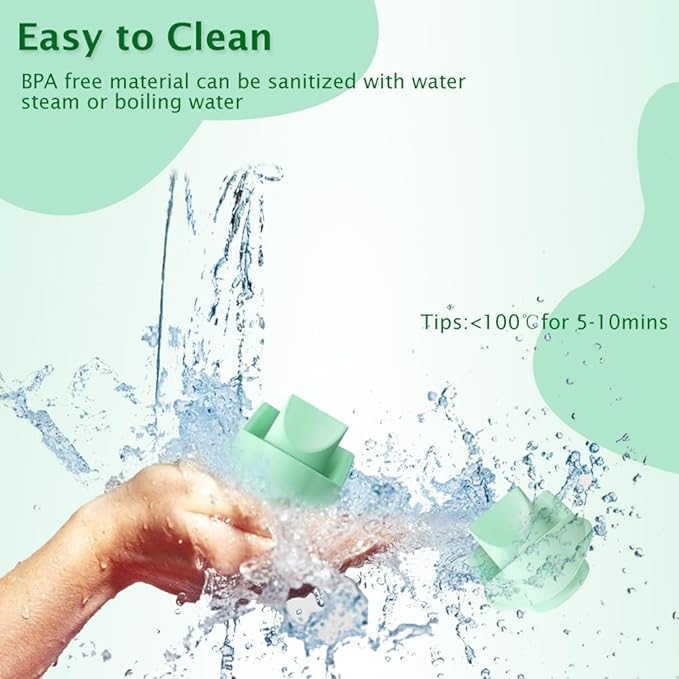 2pcs Duckbill Valves Compatible with Wearable Elvie Breast Pump,for Elvie Breast Pump Replacement Accessories, Silicone BPA Free