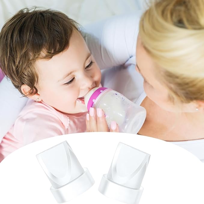 8Pcs Duckbill Valves Compatible with Momcozy M5 Wearable Breast Pump and for Momcozy V1 / V2 Hands Free Pumps, M5/V1/V2 Breast Pump Replacement Accessories