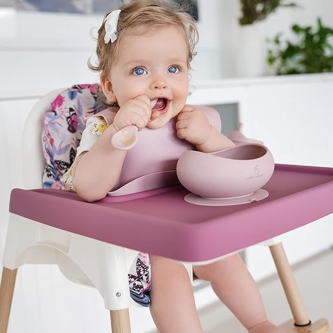 Nibble and Rest Highchair Insert Cover, Compatible for IKEA Antilop Highchair, High Chair Accessories Stain-Proof and Wipeable Insert Cover (Cushion NOT Included)(Underthesea)