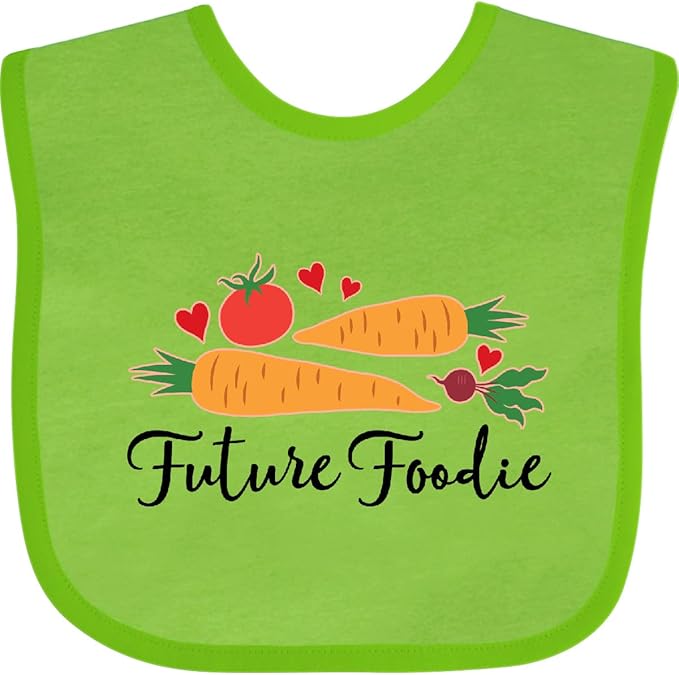 inktastic Future Foodie Cute Vegetable Baby Bib