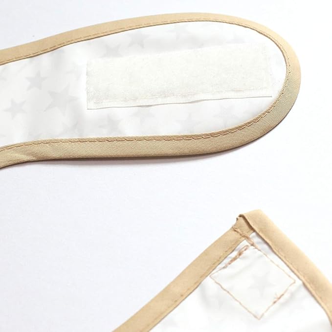 Full Coverage Waterproof Feeding Bib for Toddlers – Extra Long Apron Bib for Mealtime, Self-Feeding, BPA-Free