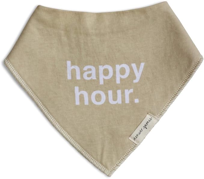Denver James Bandana Feeding Drool Baby Bib I Soft Organic Cotton I Fleece Back