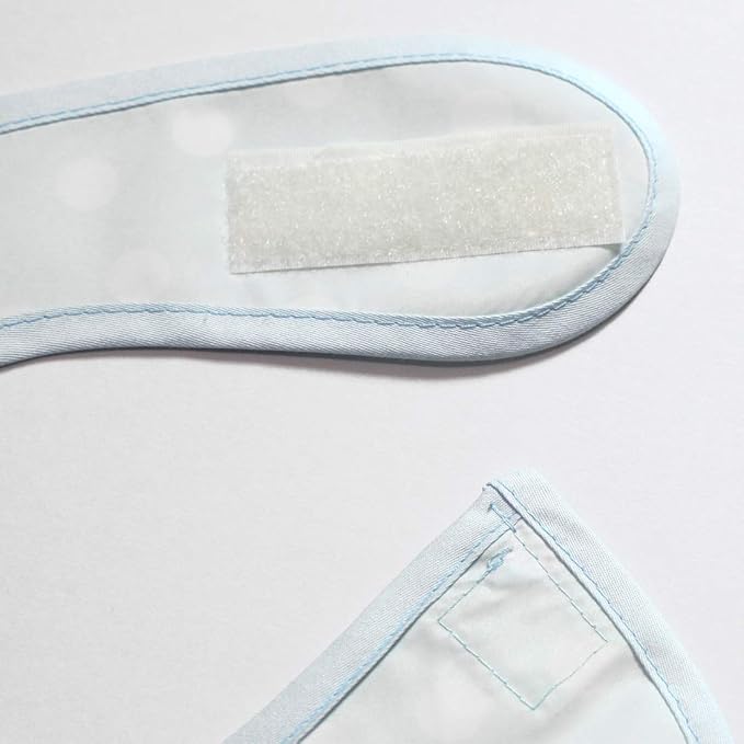 Full Coverage Waterproof Feeding Bib for Toddlers – Extra Long Apron Bib for Mealtime, Self-Feeding, BPA-Free