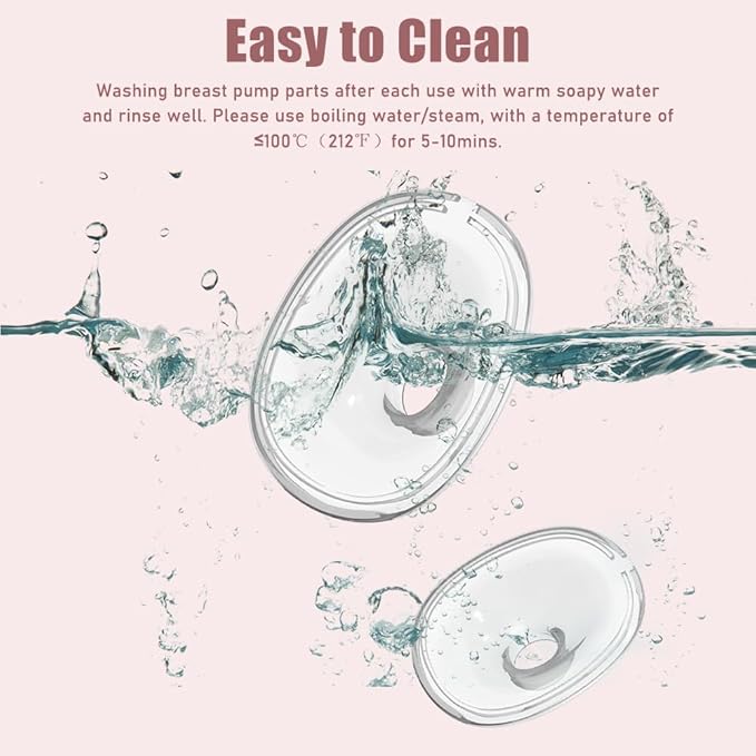 2pcs 24mm Silicone Flange/Shield Compatible with Lansinoh Discreet Duo/NCVI/Nuliie/NICEGREEN Life/Zooawa S32 Breast Pump Replacement Parts,for Lansinoh Breast Pump Parts,S32 Pump Parts 24mm Flange