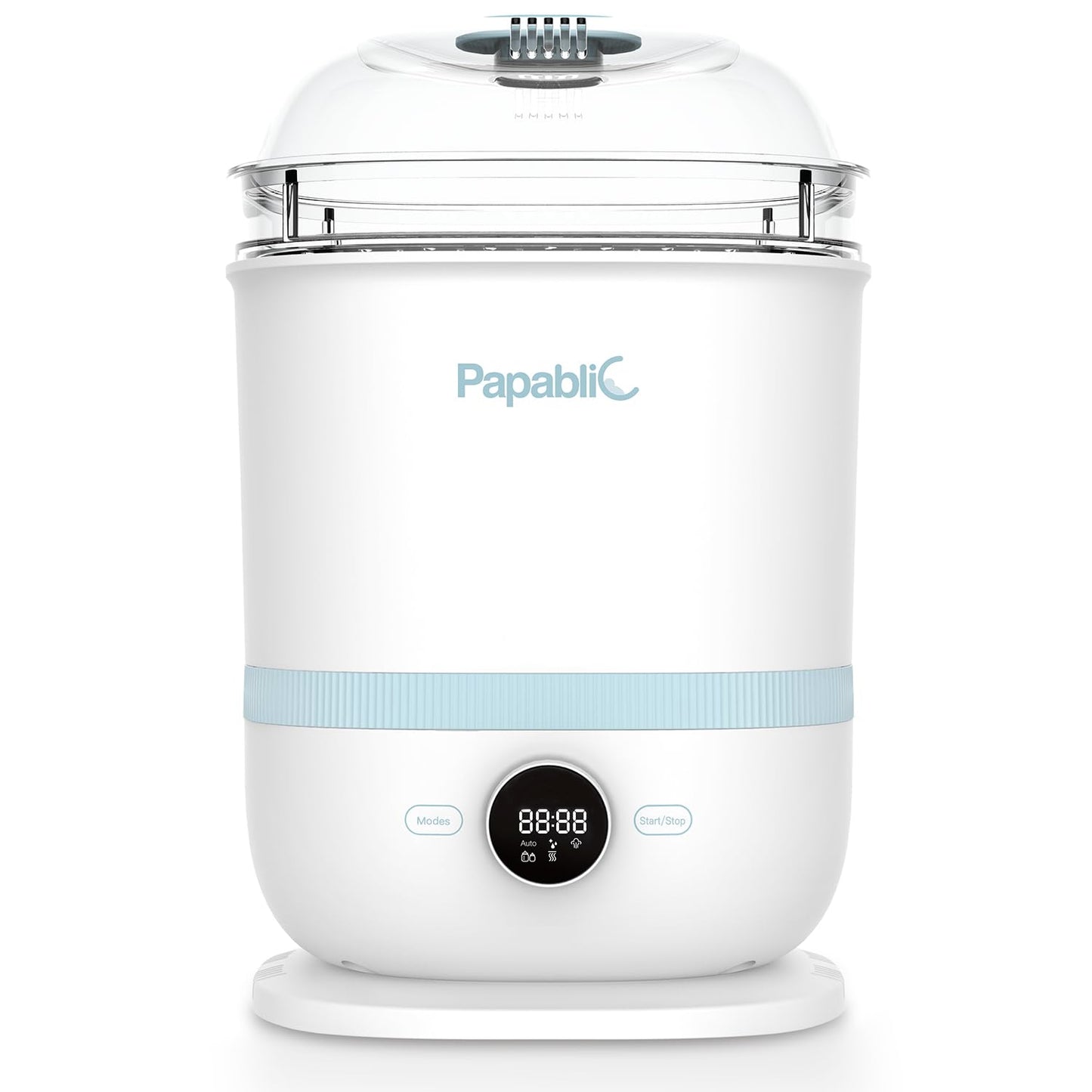 Papablic Bottle Sterilizer and Dryer Pro Max, 13 Bottles Extra-Large Capacity for Big Family, Electric Steam Bottle Sanitizer for Baby Bottles, Parts & Other Newborn Essentials