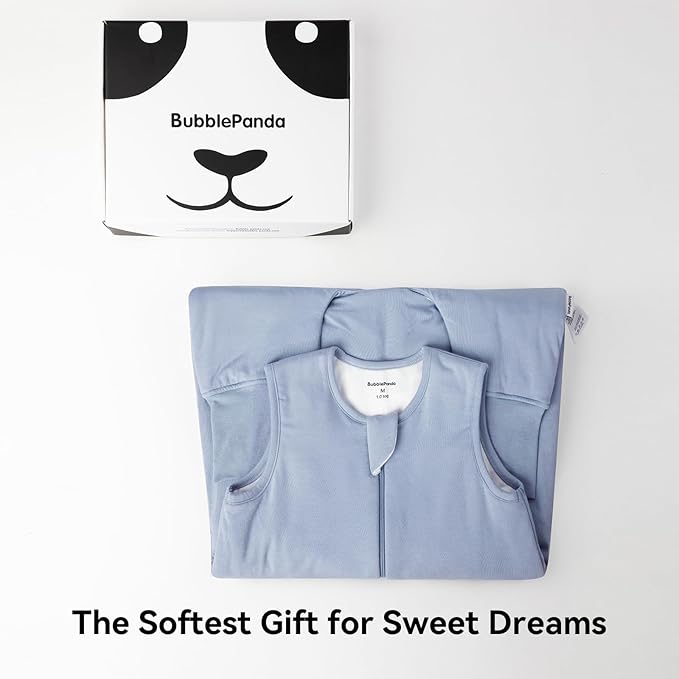 Rayon Made from Bamboo Toddler Sleep Sack with Feet 6-12 Months 1.0 Tog Ultra Soft Toddler Sleeping Sack Baby Sleep Bag Walker Quilted Wearable Blanket with Legs 2-Way Zipper Lightweight