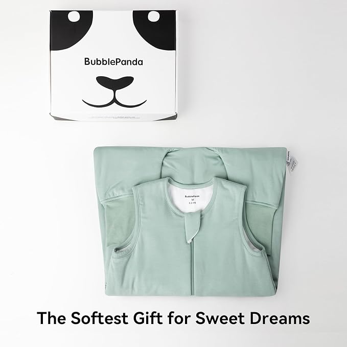 BubblePanda Rayon Made from Bamboo Toddler Sleep Sack with Feet 24-36 Months 0.5 Tog Ultra Soft Toddler Sleeping Sack 2t-3t Baby Sleep Bag Walker Wearable Blanket with Legs 2-Way Zipper Lightweight