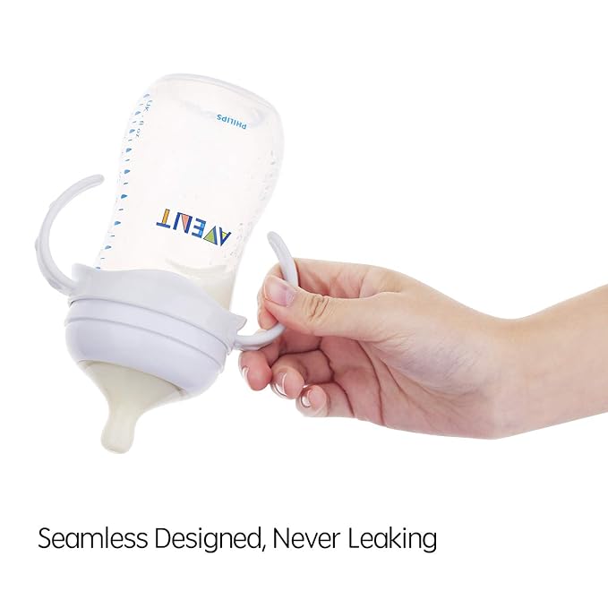 Compatible Baby Bottle Handles for Philips Avent Natural Baby Feeding Bottles, 2 Count