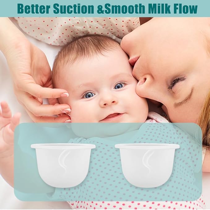 2pcs Silicone Diaphragm Compatible with Zomee Z1/Z2/BabyBuddha/NCVI 8782/8780/Motif Twist Breast Pump Replacement Pump Accessories