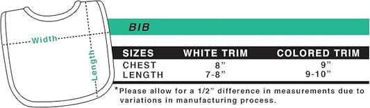 inktastic 1st Birthday Woodland Fox Baby Bib