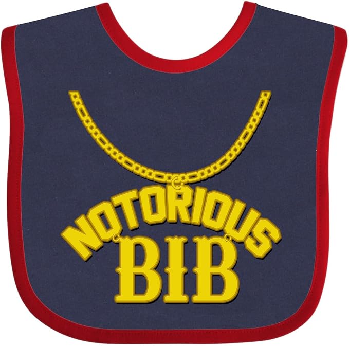 inktastic Notorious Bib Baby Bib