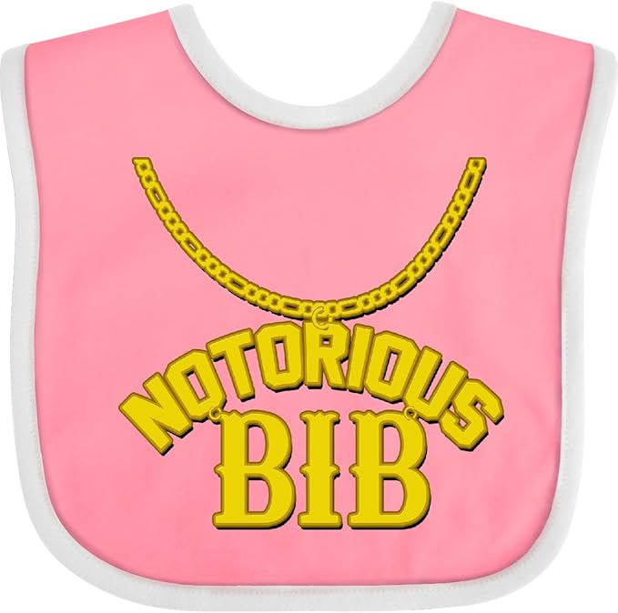 inktastic Notorious Bib Baby Bib