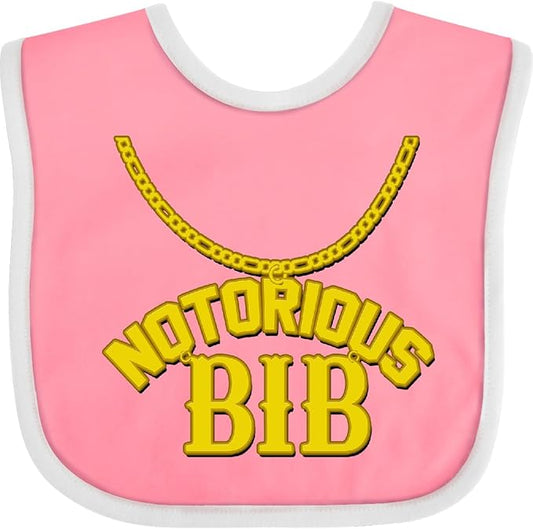 inktastic Notorious Bib Baby Bib