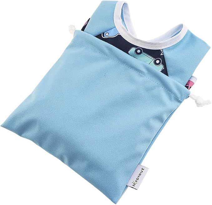 Infant Toddler Baby Waterproof Sleeved Bib, Bib with Sleeves&Pocket, 6-24 Months