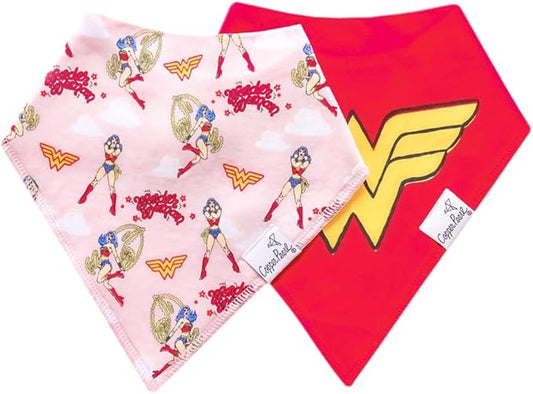 Copper Pearl Baby Bandana Bibs - Soft Cotton Bibs for Drooling & Teething, Absorbent, Adjustable Fit, Many Styles