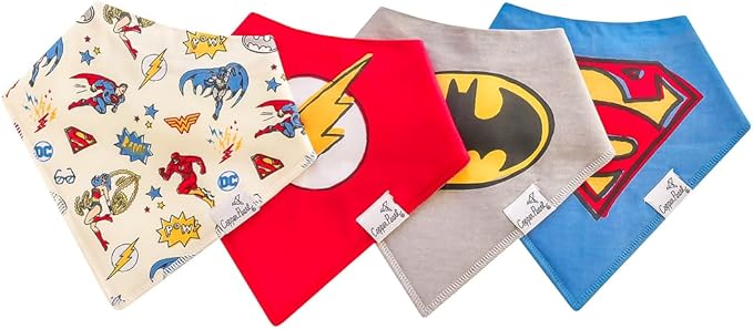 Copper Pearl Baby Bandana Bibs - Soft Cotton Bibs for Drooling & Teething, Absorbent, Adjustable Fit, Many Styles