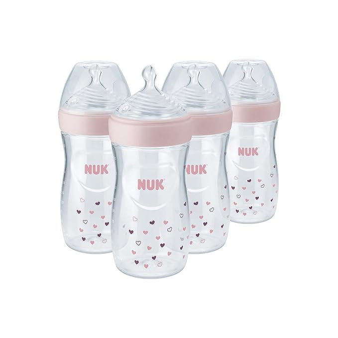 NUK Simply Natural Baby Bottle with SafeTemp