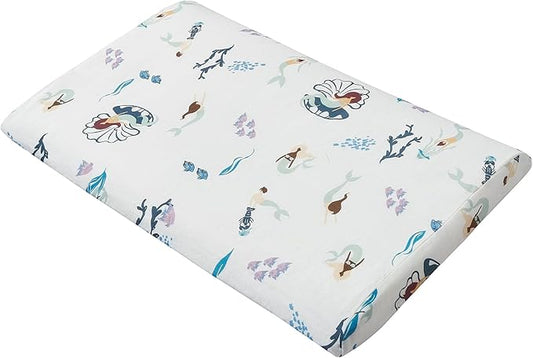 Nest Designs Toddler Pillow with Bamboo Viscose Pillowcase - Splish Splash, Medium