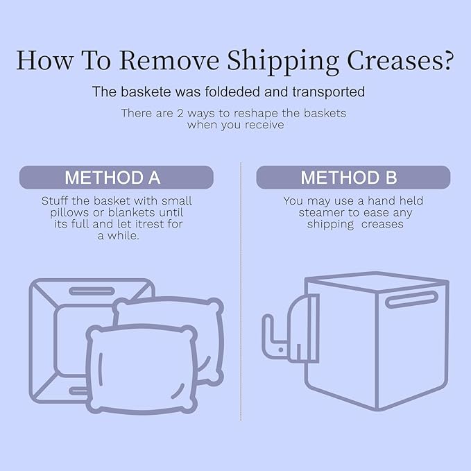 Hopegiver 3 Pack Storage Baskets for Organizing with Handle, Woven Baskets for Shelves - Durable Gift Basket for Cloth Toys Books Baby, Cotton Rope Basket for Dog Cat, 15x11x10 Inch(Blue&Pink&Green)