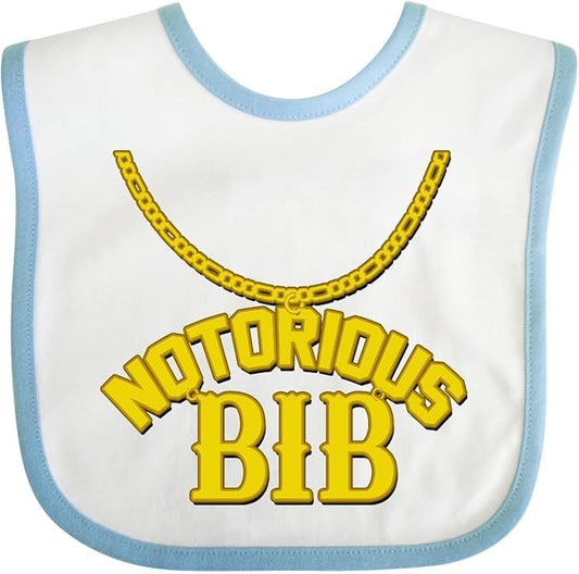 inktastic Notorious Bib Baby Bib